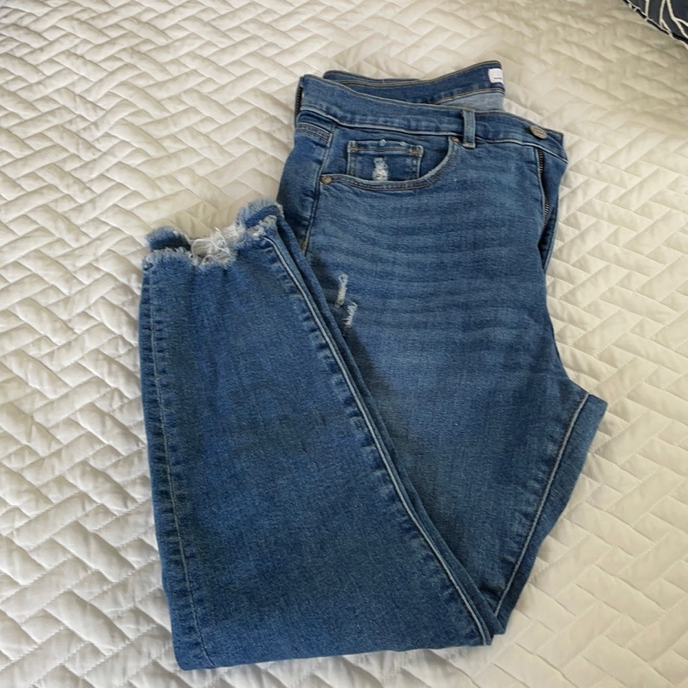 Loft high rise skinny jeans